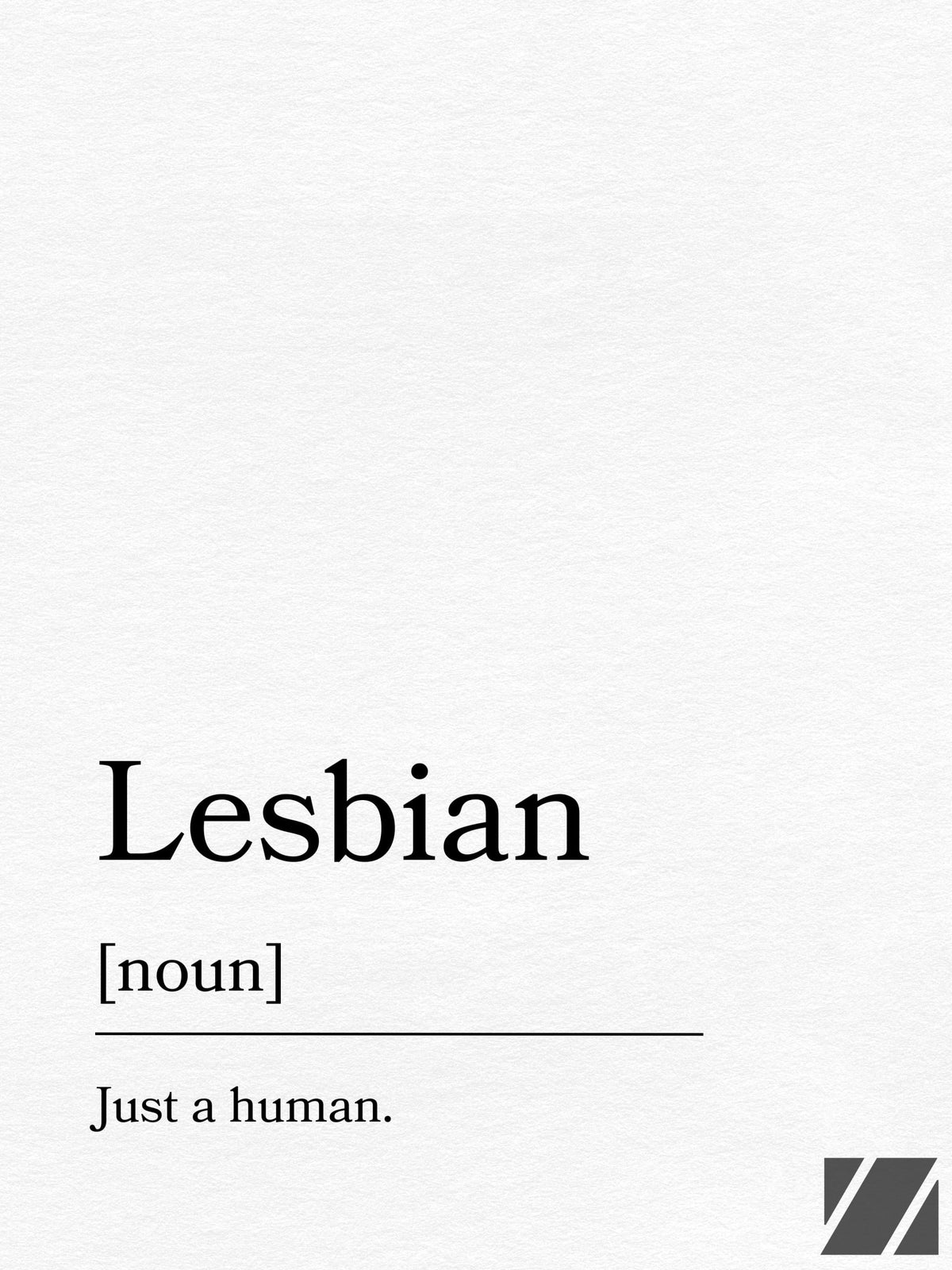 Definition of a Lesbian