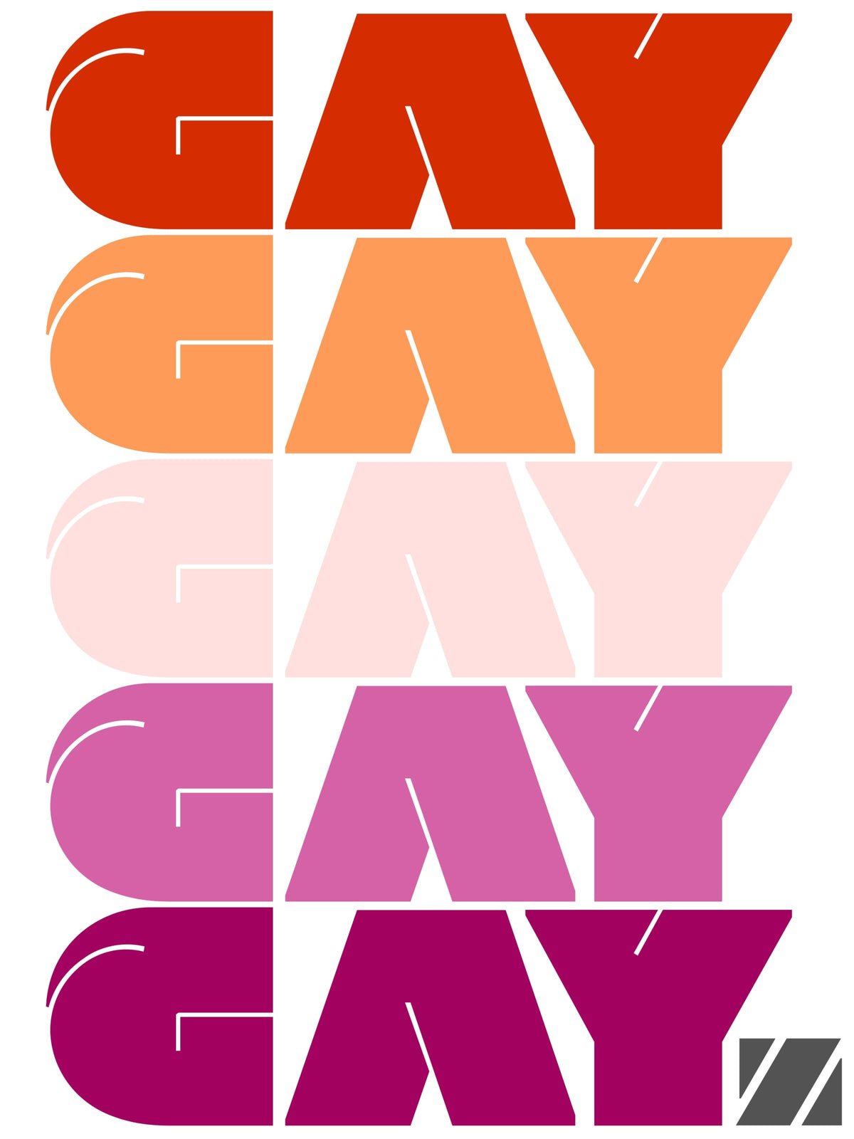 Lesbian Flag