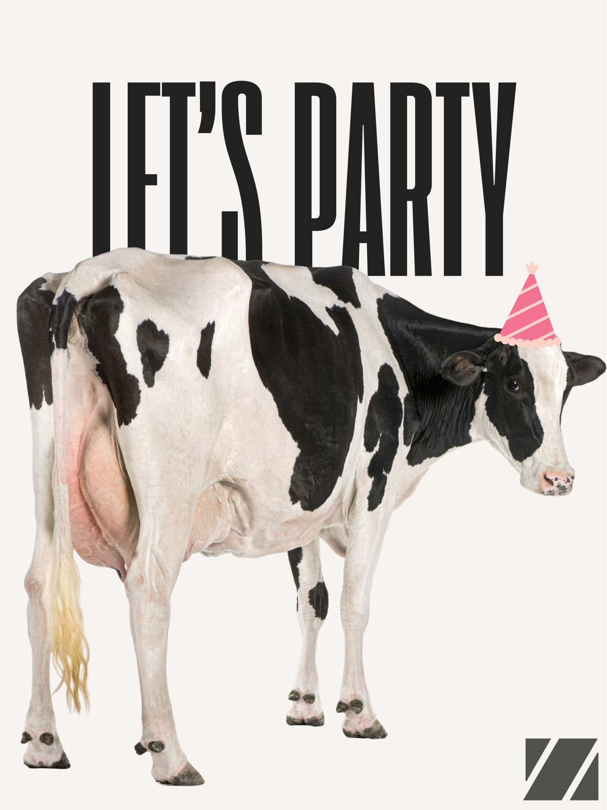 Partying Cow