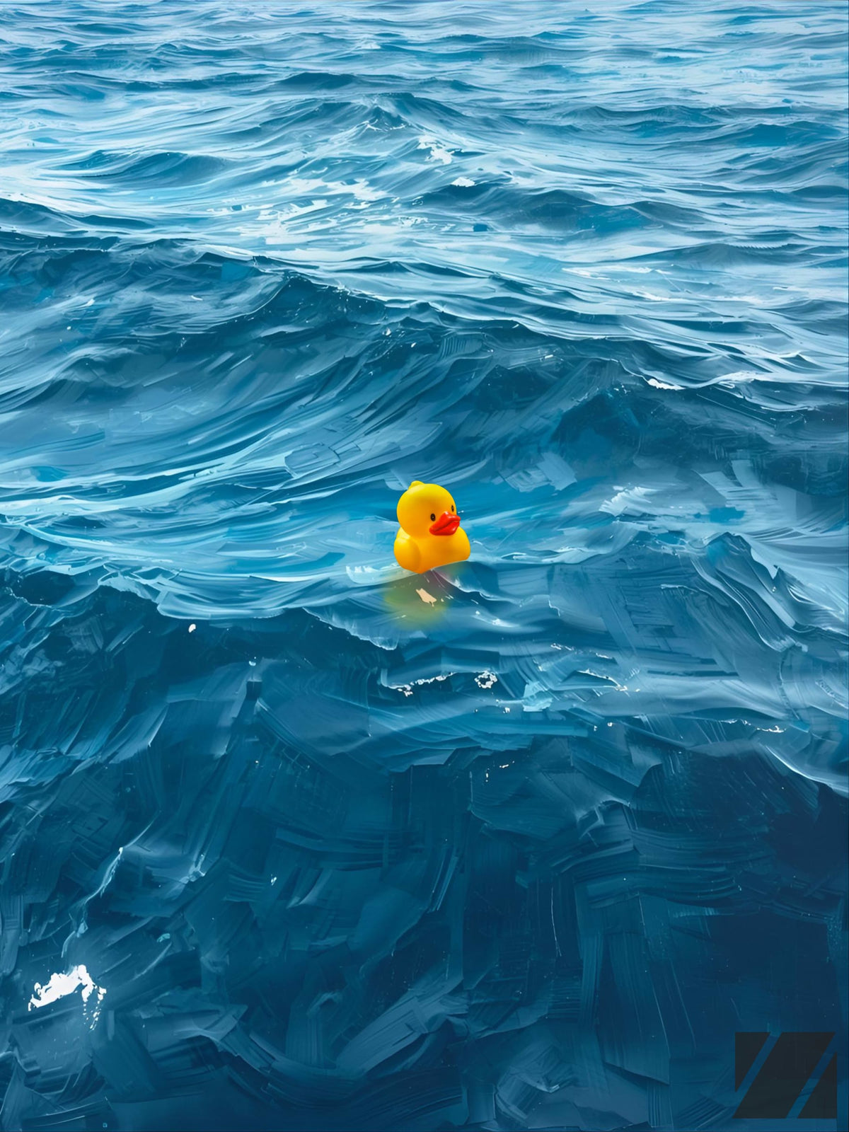 Swimming Duck